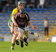 10 September 2011; Cillian Murphy, Westmeath, in action against Brian Murphy, Kerry. Bord Gais Energy GAA Hurling Under 21 All-Ireland 'B' Championship Final, Kerry v Westmeath, Semple Stadium, Thurles, Co. Tipperary. Picture credit: Ray McManus / SPORTSFILE