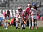 11 September 2011; General view during Half-time Mini Games. Half-Time Mini Games at All-Ireland Premier Junior Camogie Championship Final, Croke Park, Dublin. Picture credit: David Maher / SPORTSFILE
