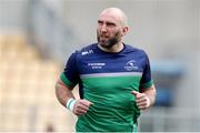 1 April 2017; John Muldoon of Connacht during the warm up ahead of the Guinness PRO12 Round 3 Refixture match between Zebre and Connacht at the Stadio Sergio Lanfranchi in Parma, Italy. Photo by Roberto Bregani/Sportsfile