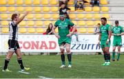 1 April 2017; Connacht players look dejected after the of the Guinness PRO12 Round 3 Refixture match between Zebre and Connacht at the Stadio Sergio Lanfranchi in Parma, Italy. Photo by Roberto Bregani/Sportsfile