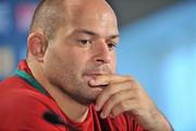 16 September 2011; Ireland hooker Rory Best during a press conference ahead of their 2011 Rugby World Cup, Pool C, game against Australia on Saturday. Ireland Rugby Squad Press Conference, Eden Park, Auckland, New Zealand. Picture credit: Brendan Moran / SPORTSFILE