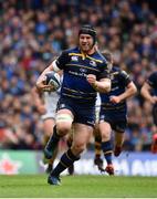 1 April 2017; Sean O'Brien of Leinster during the European Rugby Champions Cup Quarter-Final match between Leinster and Wasps at Aviva Stadium in Dublin. Photo by Ramsey Cardy/Sportsfile