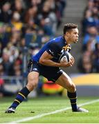 1 April 2017; Adam Byrne of Leinster during the European Rugby Champions Cup Quarter-Final match between Leinster and Wasps at Aviva Stadium in Dublin. Photo by Ramsey Cardy/Sportsfile