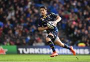 1 April 2017; Joey Carbery of Leinster during the European Rugby Champions Cup Quarter-Final match between Leinster and Wasps at Aviva Stadium in Dublin. Photo by Ramsey Cardy/Sportsfile