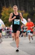 17 September 2011; Helen Turner from Lisburn, Co. Antrim, in action during the National Lottery Half Marathon. Phoenix Park, Dublin. Picture credit: Stephen McCarthy / SPORTSFILE