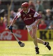 14 April 2002; Ollie Canning of Galway during the Allianz National Hurling League Quarter-Final match between Galway and Tipperary at Semple Stadium in Thurles, Tipperary. Photo by Brendan Moran/Sportsfile