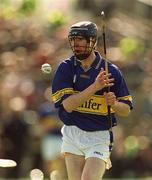 14 April 2002; John O'Brien of Tipperary during the Allianz National Hurling League Quarter-Final match between Galway and Tipperary at Semple Stadium in Thurles, Tipperary. Photo by Brendan Moran/Sportsfile