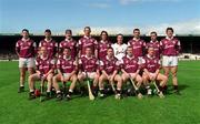 14 April 2002; The Galway team prior to the Allianz National Hurling League Quarter-Final match between Galway and Tipperary at Semple Stadium in Thurles, Tipperary. Photo by Brendan Moran/Sportsfile