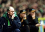 21 April 2002; Limerick manager Eamonn Cregan during the Allianz National Hurling League Semi-Final match between Kilkenny and Limerick at Gaelic Grounds in Limerick. Photo by Damien Eagers/Sportsfile