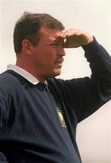 21 April 2002: St Francis Manager Kenny Lyons looks on during the Leinster Senior League Vere Deane Cup Semi-Final match  between St Francis and Rush Athletic at Stanaway Park in Crumlin, Dublin. Photo by Ray Lohan/SportsfileSPORTSFILE