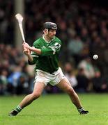 21 April 2002; TJ Ryan of Limerick during the Allianz National Hurling League Semi-Final match between Kilkenny and Limerick at Gaelic Grounds in Limerick. Photo by Damien Eagers/Sportsfile