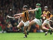 21 April 2002; Derek Lyng of Kilkenny during the Allianz National Hurling League Semi-Final match between Kilkenny and Limerick at Gaelic Grounds in Limerick. Photo by Damien Eagers/Sportsfile