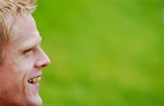 29 April 2002; Republic of Ireland International Damien Duff at the launch of The adidas Predator Mania football boot at The Radisson Hotel in Dublin. Photo by David Maher/Sportsfile