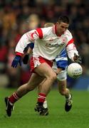 28 April 2002; Ciaran Gourley of Tyrone during the Allianz National Football League Division 1 Final match between Tyrone and Cavan at St Tiernach's Park in Clones, Monaghan. Photo by Damien Eagers/Sportsfile