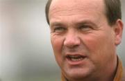 27 April 2002; Trainer Michael Halford at Punchestown Racecourse in Naas, Kildare. Photo by Damien Eagers/Sportsfile