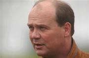 27 April 2002; Trainer Michael Halford at Punchestown Racecourse in Naas, Kildare. Photo by Damien Eagers/Sportsfile