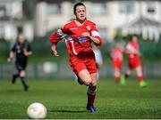 2 April 2017; Emily Whelan of Shelbourne LFC in action during the FAI Women’s U16 Cup Final match between Shelbourne LFC and Enniskerry FC at Home Farm FC in Whitehall, Dublin. Photo by Stephen McMahon/Sportsfile