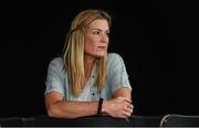 4 April 2017; Republic of Ireland Women's National Team captain Emma Byrne following a women's national team press conference at Liberty Hall in Dublin. Photo by Cody Glenn/Sportsfile