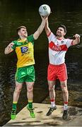 7 April 2017; Lorcan Connor of Donegal, left, and Niall Keenan of Derry in attendance at Shaws Bridge in Belfast to preview the EirGrid GAA Football Under 21 Ulster Final which will take place on Monday 10th April in Armagh’s Athletic Grounds at 8pm. EirGrid Group, comprising EirGrid and SONI, is the state-owned company that manages and develops Ireland's electricity grid across the island. For more information please see www.eirgrid.com. Photo by Ramsey Cardy/Sportsfile