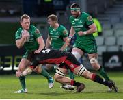 7 April 2017; Tom McCartney of Connacht in action against Ben Toolis of Edinburgh Rugby during the Guinness PRO12 Round 19 match between Edinburgh Rugby and Connacht at Myreside in Edinburgh. Photo by Kenny Smith/Sportsfile