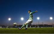 7 April 2017; Trevor Clarke of Shamrock Rovers takes a free kick during the SSE Airtricity League Premier Division match between Drogheda United and Shamrock Rovers at United Park in Drogheda, Co Louth. Photo by David Maher/Sportsfile