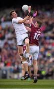 9 April 2017; Fionn Dowling of Kildare in action against Thomas Flynn of Galway during the Allianz Football League Division 2 Final match between Kildare and Galway at Croke Park in Dublin. Photo by Stephen McCarthy/Sportsfile