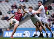 9 April 2017; Liam Silke of Galway in action against Kevin Feely of Kildare during the Allianz Football League Division 2 Final between Kildare and Galway at Croke Park in Dublin. Photo by Ramsey Cardy/Sportsfile