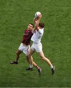 9 April 2017; Kevin Feely of Kildare in action against Fiontán Ó Curraoin of Galway during the Allianz Football League Division 2 Final match between Kildare and Galway at Croke Park, in Dublin. Photo by Ray McManus/Sportsfile