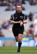 9 April 2017; Referee Derek O'Mahoney during the Allianz Football League Division 2 Final between Kildare and Galway at Croke Park in Dublin. Photo by Ramsey Cardy/Sportsfile