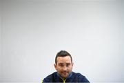 10 April 2017; Dave Kearney of Leinster during a press conference at Leinster Rugby Headquarters in UCD, Dublin. Photo by Stephen McCarthy/Sportsfile