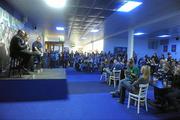 17 September 2011; A general view of the Questions and Answers session after the game. Questions and Answers sessions after Leinster v Glasgow Warriors, Laighin Out Bar, RDS, Ballsbridge, Dublin. Photo by Sportsfile