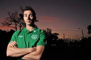 3 October 2011; Republic of Ireland's Stephen Kelly during a player mixed zone ahead of their EURO 2012 Championship Qualifier against Andorra on Friday. Republic of Ireland Player Mixed Zone, Grand Hotel, Malahide, Dublin. Picture credit: David Maher / SPORTSFILE