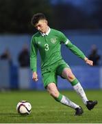 13 April 2017; Darryl Walsh of Republic of Ireland during the Centenary Shield match between Republic of Ireland U18s and England at Home Farm FC in Whitehall, Dublin. Photo by Matt Browne/Sportsfile