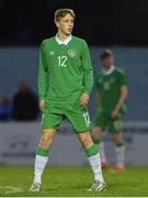 13 April 2017; Sean McDonald of Republic of Ireland during the Centenary Shield match between Republic of Ireland U18s and England at Home Farm FC in Whitehall, Dublin. Photo by Matt Browne/Sportsfile