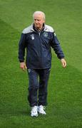 8 October 2011; Republic of Ireland manager Giovanni Trapattoni looks on at his players during squad training ahead of their EURO 2012 Championship Qualifier against Armenia on Tuesday 11th October. Republic of Ireland Squad Training, Tallaght Stadium, Tallaght, Dublin. Picture credit: Barry Cregg / SPORTSFILE