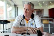 3 November 2011; Uachtarán CLG Criostóir Ó Cuana speaking to journalists after a press conference in advance of the International Rules Series 2011 2nd Test, Metricon Stadium, Gold Coast, Australia. Picture credit: Ray McManus / SPORTSFILE