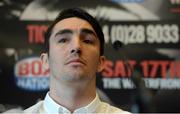 2 May 2017; Jamie Conlan during the Frank Warren Boxing Promotions battle of Belfast Press Conference at the Clayton Hotel in Belfast. Photo by Oliver McVeigh/Sportsfile