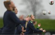 6 April 2017; Julie-Ann Russell of Republic of Ireland during squad training at the FAI National Training Centre in Abbotstown, Dublin. Photo by Brendan Moran/Sportsfile