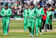 5 May 2017; Ireland captain William Porterfield leads his players off the field after the One Day International between England and Ireland at The Brightside Ground in Bristol, England. Photo by Matt Impey/Sportsfile