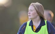 6 November 2011; Lyn Savage, Na Fianna coach. Tesco All-Ireland Senior Ladies Football Club Championship Semi-Final, Na Fianna, Dublin v Donoughmore, Cork, C.L.G. Na Fianna, Mobhi Road, Glasnevin, Co. Dublin. Picture credit: Brendan Moran / SPORTSFILE