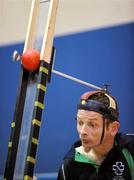 11 November 2011; The Irish Paralympic squad gathered in Limerick to further advance their preparations for the London 2012 Paralympic Games. With less than 300 hundred days to go, the Irish Team are looking forward to a hugely successful Games. At the camp is Ireland's Johnny Cronin, Boccia, from Mallow, Co. Cork. University of Limerick, Limerick. Picture credit: Brian Lawless / SPORTSFILE