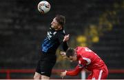 12 May 2017; Cormac Rafferty of Athlone Town in action against Jack Tuite of Shelbourne during the SSE Airtricity League First Division match between Shelbourne and Athlone Town at Tolka Park, in Dublin. Photo by Piaras Ó Mídheach/Sportsfile