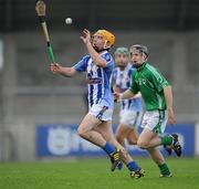 13 November 2011; Stephen O'Connor, Ballyboden St Enda's, Dublin, in action against Kevin Connolly, Coolderry, Offaly. AIB Leinster GAA Hurling Senior Club Championship Semi-Final, Ballyboden St Enda's, Dublin, v Coolderry,Offaly, Parnell Park, Dublin. Picture credit: Ray McManus / SPORTSFILE