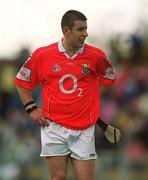 26 May 2002; Derek Barrett of Cork during the Guinness Munster Senior Hurling Championship Semi-Final match between Waterford and Cork at Semple Stadium in Thurles, Tipperary. Photo by Brendan Moran/Sportsfile