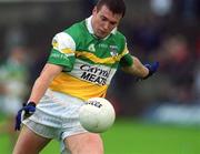 26 May 2002; Ciarán McManus of Offaly during the Bank of Ireland Leinster Senior Football Championship Quarter-Final match between Offaly and Laois at O'Connor Park in Tullamore, Offaly. Photo by Matt Browne/Sportsfile