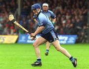 26 May 2002; Kevin Flynn of Dublin during the Guinness Leinster Senior Hurling Championship Quarter-Final match between Dublin and Meath at O'Connor Park in Tullamore, Offaly. Photo by Matt Browne/Sportsfile