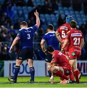 19 May 2017; Tadhg Furlong of Leinster signals his injury to the bench during the Guinness PRO12 Semi-Final match between Leinster and Scarlets at the RDS Arena in Dublin. Photo by Ramsey Cardy/Sportsfile