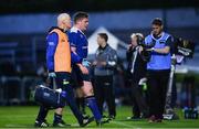 19 May 2017; Tadhg Furlong of Leinster leaves the pitch with an injury during the Guinness PRO12 Semi-Final match between Leinster and Scarlets at the RDS Arena in Dublin. Photo by Ramsey Cardy/Sportsfile