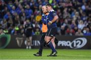 19 May 2017; Tadhg Furlong of Leinster leaves the pitch during the Guinness PRO12 Semi-Final match between Leinster and Scarlets at the RDS Arena in Dublin. Photo by Brendan Moran/Sportsfile