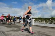 20 May 2017; Parkrun Ireland in partnership with Vhi, added their 63rd event on Saturday, May 20th, with the introduction of the Clonmel parkrun in the unique surrounds of Clonmel Racecourse. Parkruns take place over a 5km course weekly, are free to enter and are open to all ages and abilities, proving a fun and safe environment to enjoy exercise. To register for a parkrun near you visit www.parkrun.ie. New registrants should select their chosen event as their home location. You will then receive a personal barcode which acts as your free entry to any parkrun event worldwide. Pictured are particpants during the run. Photo by Sam Barnes/Sportsfile